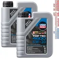 Produktbild: Liqui Moly Motoröl 5W-30 2x1L Top Tec 4600 Leichtlauföl VW BMW MB Ford GM dexos2