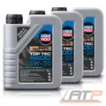 Produktbild: LIQUI MOLY 3x 1 L LITER TOP TEC 4600 5W-30 MOTOR-ÖL MOTOREN-ÖL