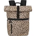 Produktbild: Travelite Rucksack Basics Rollup, 60 cm, mit Laptopfach, leopard, Polyester, 35 Liter