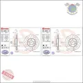 Produktbild: Kit Bremsscheiben Brembo Vorderachse für FORD GRAND C-MAX FOCUS VOLVO V50 V40 S