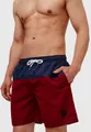 Produktbild: Indicode Badeshorts Herren Pruitt Schwimmshorts Männer elastischer Bund mit Kordelzug, Color-Block-Optik
