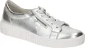 Produktbild: Gabor Shoes Sneaker - Silber Metallic Leder : Normal : 38.5 Größe: 38.5 Weite: Normal