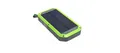 Produktbild: REALPOWER RealPower PB-10000 Solar Powerbank 10000 mAh Schwarz/Grün