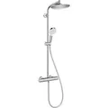 Produktbild: Hansgrohe Duschsystem Crometta S 240 Regendusche mit Thermostat Chrom-Weiß