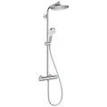 Produktbild: Hansgrohe Crometta S Showerpipe 240 1jet mit Thermostat chrom