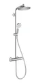 Produktbild: hansgrohe Duschsystem Crometta S Showerpipe, Höhe 120.1 cm, 240 1jet mit Thermostat - Chrom