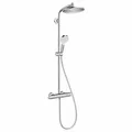 Produktbild: Hansgrohe Crometta S 240 Showerpipe Duschsystem 1jet Thermostat 27267000