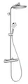 Produktbild: Hansgrohe Crometta S Showerpipe 240 1jet Duschsystem mit Thermostat - Chrom...