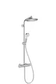 Produktbild: Hansgrohe Crometta Showerpipe S 240 Duschsystem Regendusche Thermostat 27267000