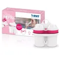 Produktbild: BWT REFILL Filterkartusche Magnesium Mineralized Water | 1 Kartusche inkl. 3 Öko Refill Mg² | Wasserfilter Trinkwasser | Filtert Kalk, Chlor, Blei & Kupfer | für Wasserhärte ab 15°dH geeignet