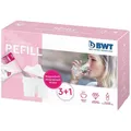 Produktbild: BWT 1 Kartusche + 3 Öko Refill Mg²+ 0836600 Filterkartusche Weiß
