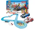Produktbild: Carrera - 20063032 First PAW Patrol Race 'N' Rescue 2,4m Rennstrecken-Set | 2 ferngesteuerte Fahrzeuge mit Chase & Marshall | mit Handregler & Streckenteilen
