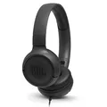 Produktbild: JBL Tune 500 Head-Band Binaural Wired Black Mobile Headsets (Wired, Head-Band, Binaural, Circumaural, 20-20000 Hz, Schwarz)