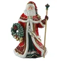 Produktbild: Goebel Figur Santa mit Kranz und Stab - Fitz & Floyd Xmas