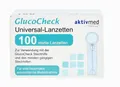 Produktbild: GlucoCheck Universallanzetten Lanzetten 28G/0,4 mm 100Stk. PZN: 07543560