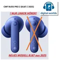 Produktbild: CMF by nothing BUDS PRO 2 - Modell 2025 (B187) blau +++ BUD LINKS - NEUWERTIG