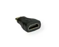 Produktbild: VALUE HDMI Adapter HDMI - HDMI Mini, BU/ST Audio- & Video-Adapter HDMI Typ C (Mini) Männlich (Stecker) zu HDMI Typ A Weiblich (Buchse)