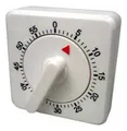 Produktbild: Technoline KZW analog Kurzzeitwecker 60 Minuten Einstellzeit / Laufzeit Weiß