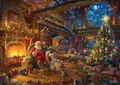 Produktbild: Schmidt Spiele 59494 Thomas Kinkade, Der Weihnachtsmann und Seine Wichtel, 1000 Teile Puzzle