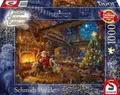 Produktbild: 4001504594947 Puzzle 1000 PQ T. KINKADE Święty Mikołaj i... Schmidt Spiele Puzzl
