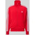 Produktbild: adidas Originals Sweatjacke mit Stehkragen in Rot, Größe S