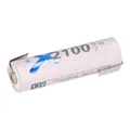Produktbild: Akku Mignon AA 2100mAh 1,2V NiMh Low self Discharge LR06 mit Z Lötfahne Hochstrom wiederaufladbar