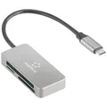 Produktbild: Renkforce RF-PCR-210 Externer Speicherkartenleser USB-C® (USB 3.2 Gen 1) Silber