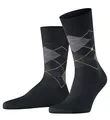 Produktbild: Burlington Tagessocke Manchester (Argyle-Muster) schwarz Herren - 1 Paar