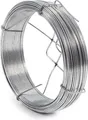 Produktbild: Wiltec Gartendraht Ø 1,8 mm, Wickeldraht 50 m, Bindedraht Stahl verzinkt, Pflanzendraht mit Abrollspinne, flexibler Basteldraht vielseitig
