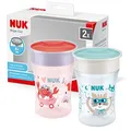 Produktbild: NUK Magic Cup 2er Pack – Krabbe & Katze, 230ml, BPA-frei