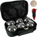 Produktbild: Kruzzel BOCCIA Pétanque BOULE SPIEL mit 6 Boulekugeln im Set (6 x, 73 mm) (44885383)