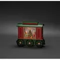 Produktbild: Konstsmide LED Wasserlaterne Wagon, 5h Timer, 1 warm weiße Diode, batteriebetrieben & USB, Innen - 4278-000