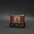 Produktbild: Konstsmide -000 LED Wasserlaterne Wagon, 5h Timer, 1 warm weiße Diode, batterieb