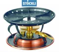Produktbild: Stöckli Fondue Dochtenbrenner Rechaud Kupfer für Käse & Fleischfondue Swiss Made