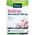 Produktbild: KNEIPP Baldrian Nervenkraft 500 mg Filmtabletten  30 St  PZN19126229