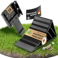 Produktbild: WERKTHOR Unterlegkeile TEST SEHR GUT [2er Set] & Befestigungsmaterial - Unterlegkeile Anhänger bis 1600kg Achslast - Keil PKW Anhänger Zubehör (Montierbar)