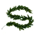 Produktbild: Tannen Girlande künstlich grün - 160 cm - Weihnachten Advent Tisch Fenster Deko