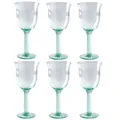 Produktbild: Lambert Rotweinglas Corsica Grün 6-er Set