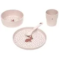 Produktbild: Lässig Kinder-Geschirr-Set, Rosa, Kunststoff, 7.2x26x22.7 cm, Füttern, Kindergeschirr