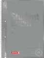 Produktbild: BRUNNEN Collegeblock Premium Student Colour Code | A4, Lineatur 27, 80 Blatt, silver