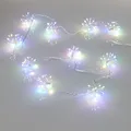 Produktbild: 200 LED Lichterkette Weihnachten Sparkling Leuchtball 180cm Feuerwerk 5m Kabel
