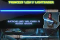 Produktbild: 83446 SW BL Leia Organa Lichtschwert Replik