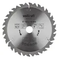 Produktbild: wolfcraft 6730000 | Handkreissägeblatt HM | Serie braun | 18 Zähne | ø130mm