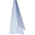 Produktbild: Bagnoxx Duschdichtung, L: 200 cm, (Duschdichtung Spaltdichtung, Türdichtung 200cm, 1-St), für Glas Duschtür, Duschlippe aus PVC, schimmelbeständig weiß 0.8 cm x 200 cm