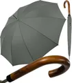 Produktbild: iX-brella Stockregenschirm High Quality Herren-Schirm mit Automatik und Echth, klassisch-edel
