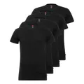 Produktbild: 4er Pack Levi's Herren Shirts kurzarm Crew Neck V-Neck T-Shirts Stretch Cotton