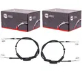 Produktbild: 2x A.B.S. HANDBREMSSEILE HINTEN passend für JAGUAR X-TYPE SCHEIBENBREMSE LINKS+R
