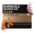 Produktbild: Duracell Hörgerätebatterien Typ 13 (60er-Pack)
