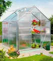 Produktbild: Vitavia Gewächshaus Calypso 3000, BxTxH: 192 x 154 x 197 cm, 4 mm Wandstärke