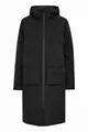 Produktbild: NORTH BEND NBKarina Damen Parka Mantel Regenjacke Kapuze Kordelzug wasserdicht wasserfest wasserabweisend TPU Membran atmungsaktiv W-PRO Wetterschutzsystem, Größe:36, Farbe:Black (1001)